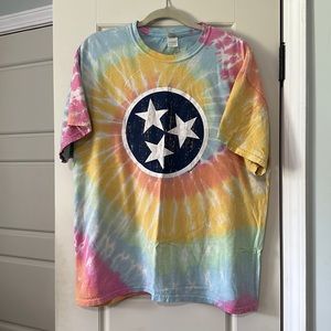 Everything TN tie-dye Tristar Tennessee shirt